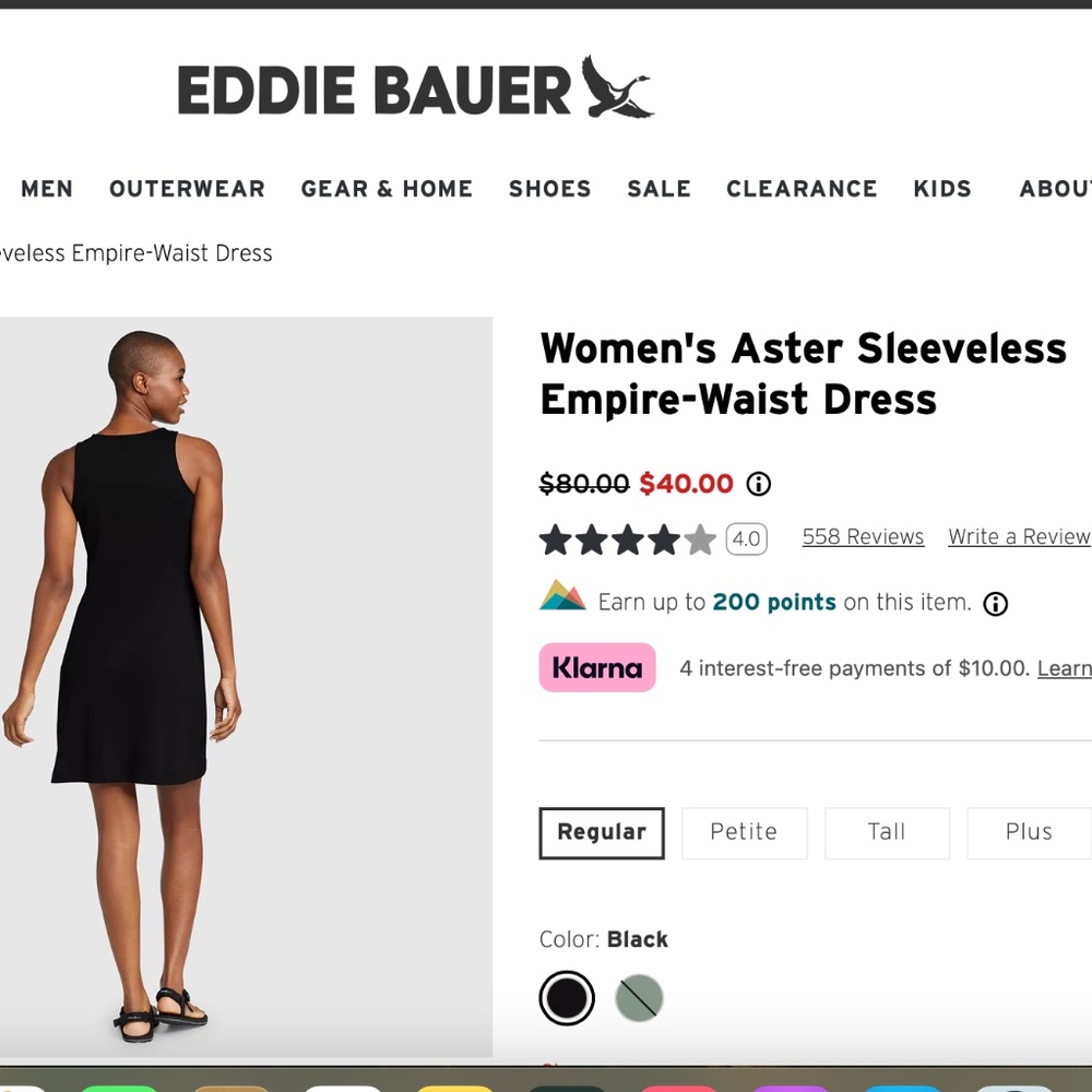 NWT Eddie Bauer Dress